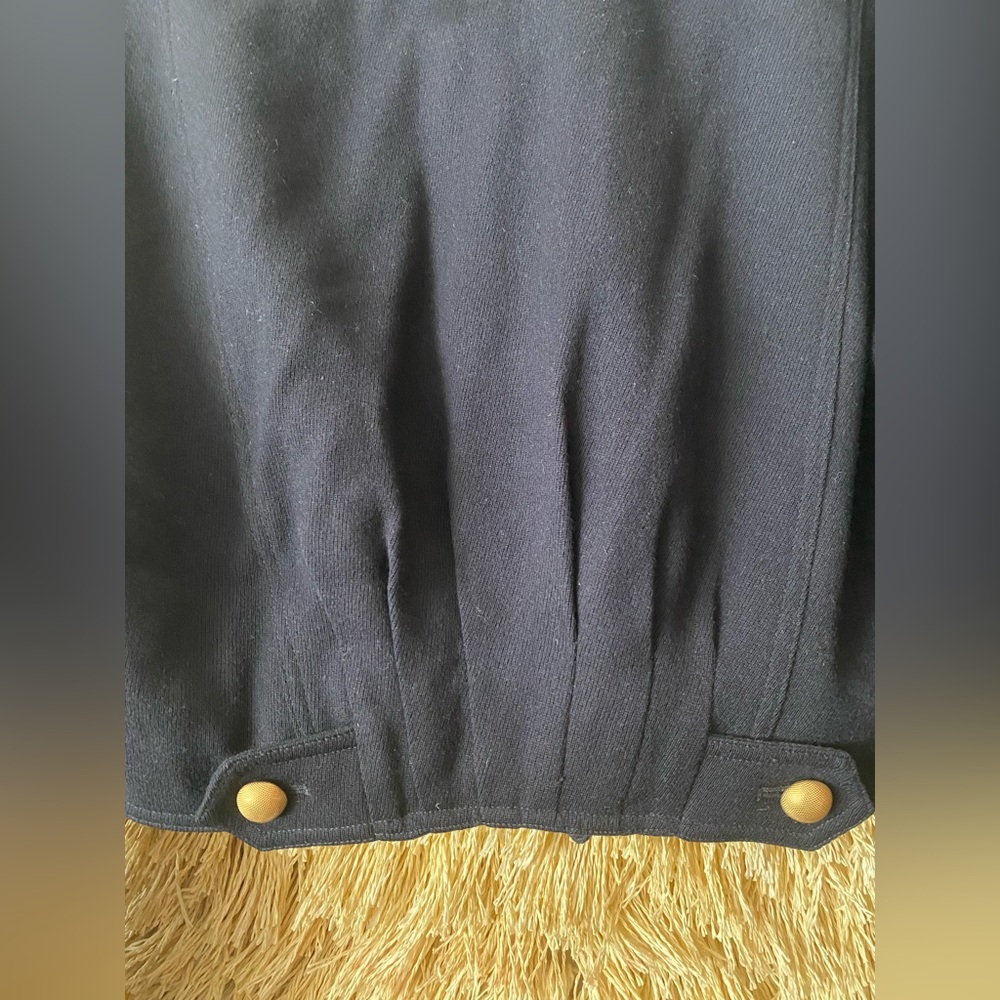 Vintage Anne Klein II Cropped Military Jacket - Picture 6 of 6